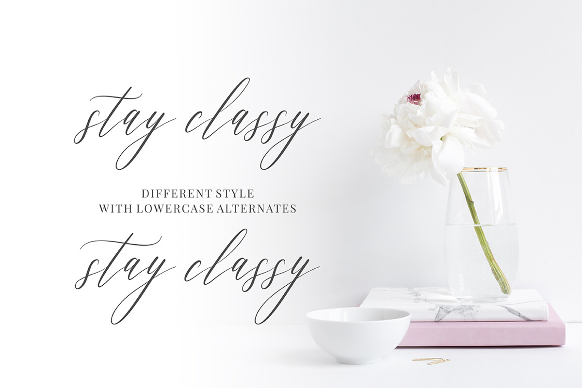 Feelsmooth Script, a Script Font by Solidtype (Photo 9 of 14)