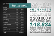 Normative Lt – 12 fonts, a Sans Serif Font by Green Type (Thumbnail 4 of 5)