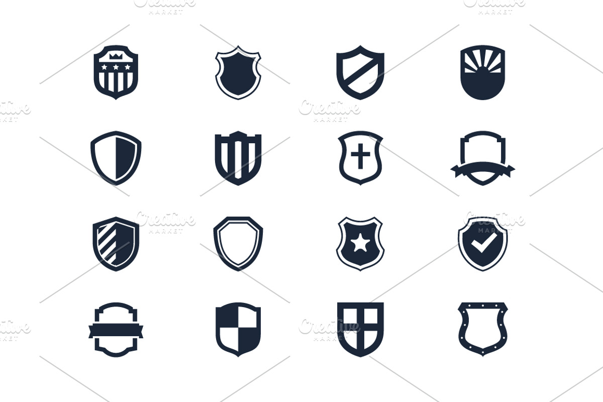 Shield collection, a Graphic by popcic (Photo 2 of 5)