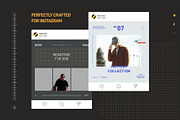 Monotone Streetwear Instagram Bundle, a Social Media Template by muhisya (Thumbnail 6 of 9)