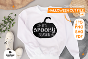 Halloween Bundle Pumpkin Spooky Cut, an Illustration by InkCloudDesign (Thumbnail 7 of 10)