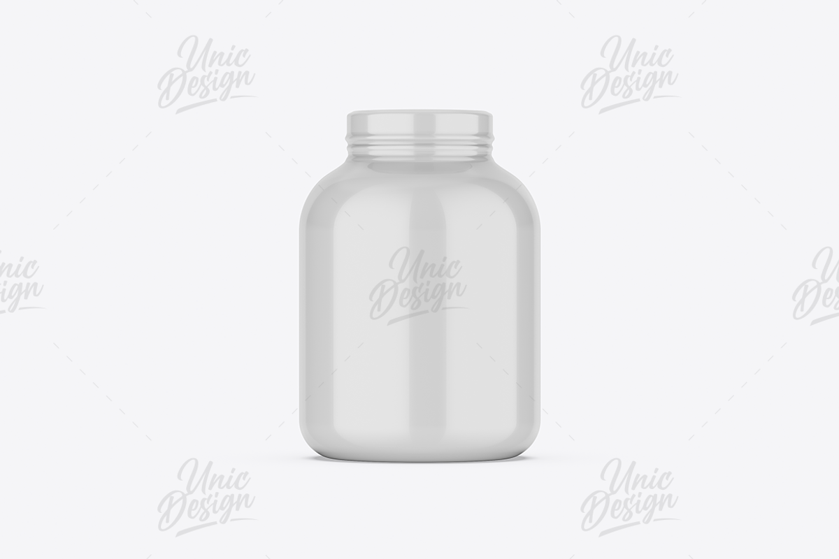Supplement Jar Mockup, a Product Mockup by UnicDesign (Photo 4 of 9)