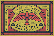 Drisscolt - Hand Lettered Font, a Handwritten Font by Morand Union (Thumbnail 1 of 8)