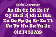 Geska Rolling - Groovy Retro Font, a Slab Serif Font by Kulokale (Thumbnail 9 of 10)