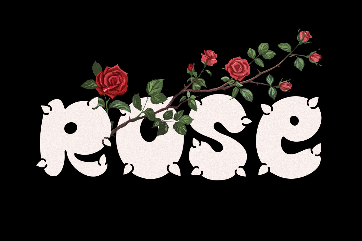 Groovy Thorns - Spiny Display Font, a Symbol Font by GroovyFontCo (Photo 7 of 8)