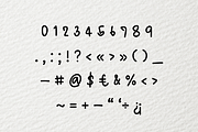 Winter, a Handwritten Font by Petal Pixels (Thumbnail 5 of 10)