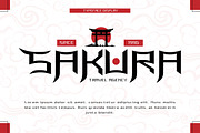 Fujiso - Japanese Style Font, a Sans Serif Font by trabaskriya (Thumbnail 2 of 8)