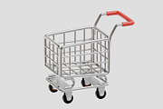 Shopping Cart, an Object 3D Model by fahad121 (Thumbnail 5 of 8)