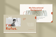 Modern Retro Portfolio Presentation, a Presentation Template by peterdraw (Thumbnail 2 of 6)