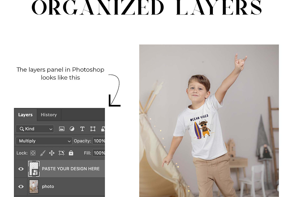 Kids T-shirt Mockup Bundle, a Shirt Mockup by Neutral Mockups (Photo 4 of 7)