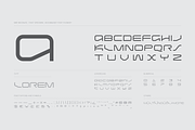 MBF Neowave - Wide Futuristic scifi, a Sans Serif Font by MoonBandit (Thumbnail 3 of 5)
