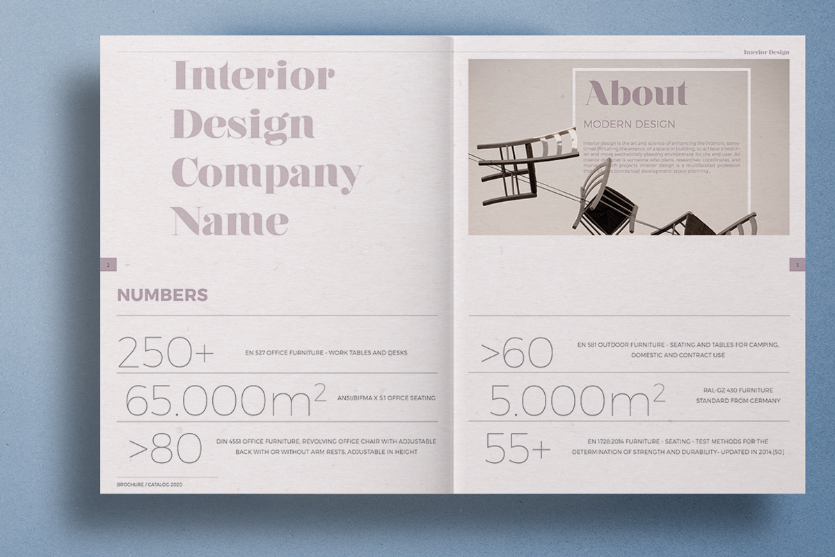 Interior Design Brochure, a Brochure Template by Boris Cupac (Photo 2 of 18)