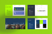 Brand Guidelines PowerPoint Template, a Presentation Template by Dream-Lab (Thumbnail 4 of 11)