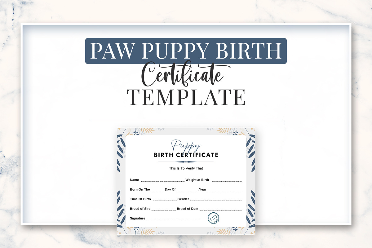 Breeder Birth Forms, a Print Template by Snapybiz (Photo 6 of 7)