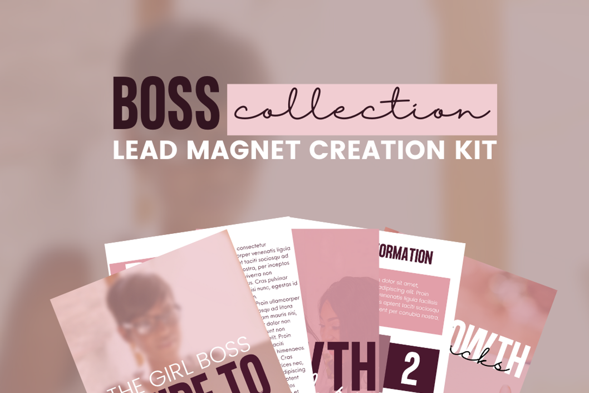 Canva Lead Magnet/Ebook Template, a Templates & Theme by Launch & Grow Studio