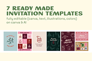 Christmas Illustrations, an Object Illustration by sophinka design (Thumbnail 5 of 15)