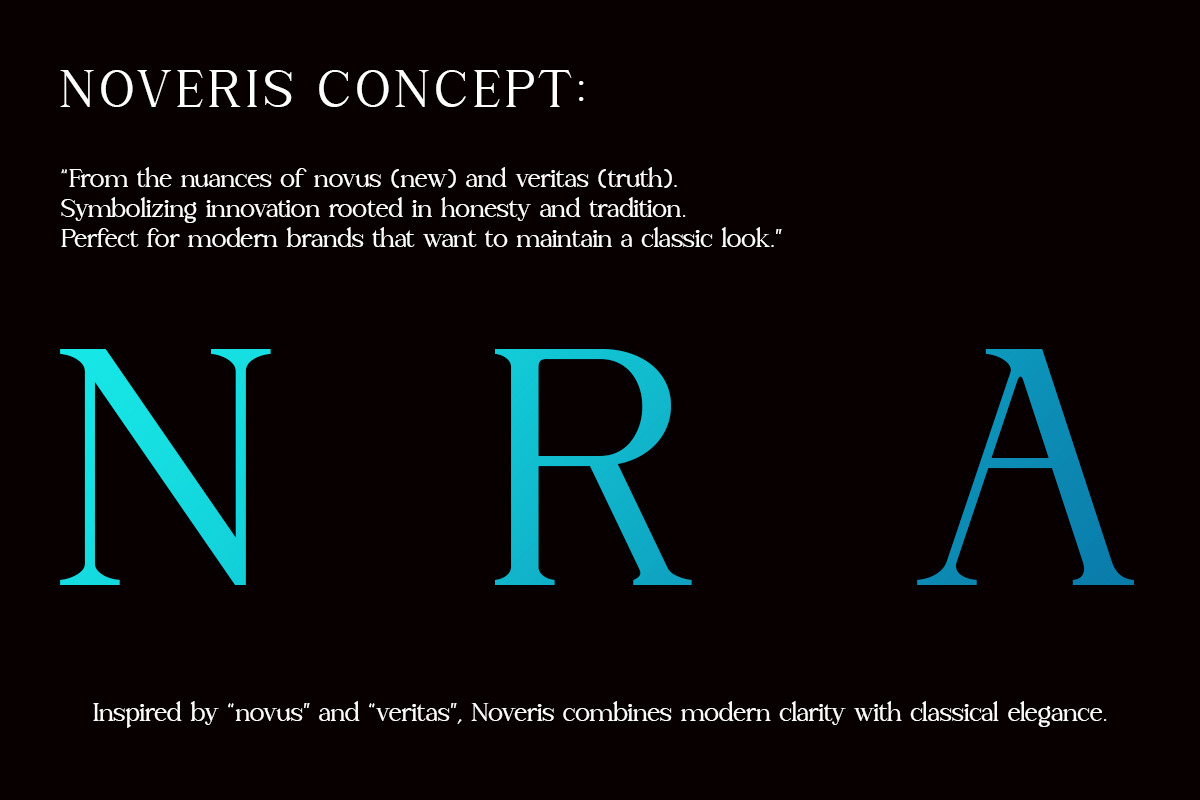 Noveris, a Serif Font by Slex Studio (Photo 2 of 12)