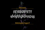 Vorvalla - Gothic Decorative Serif, a Serif Font by agnyhasyastudio (Thumbnail 7 of 10)