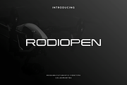Rodiopen, a Font by garismantra (Thumbnail 1 of 4)
