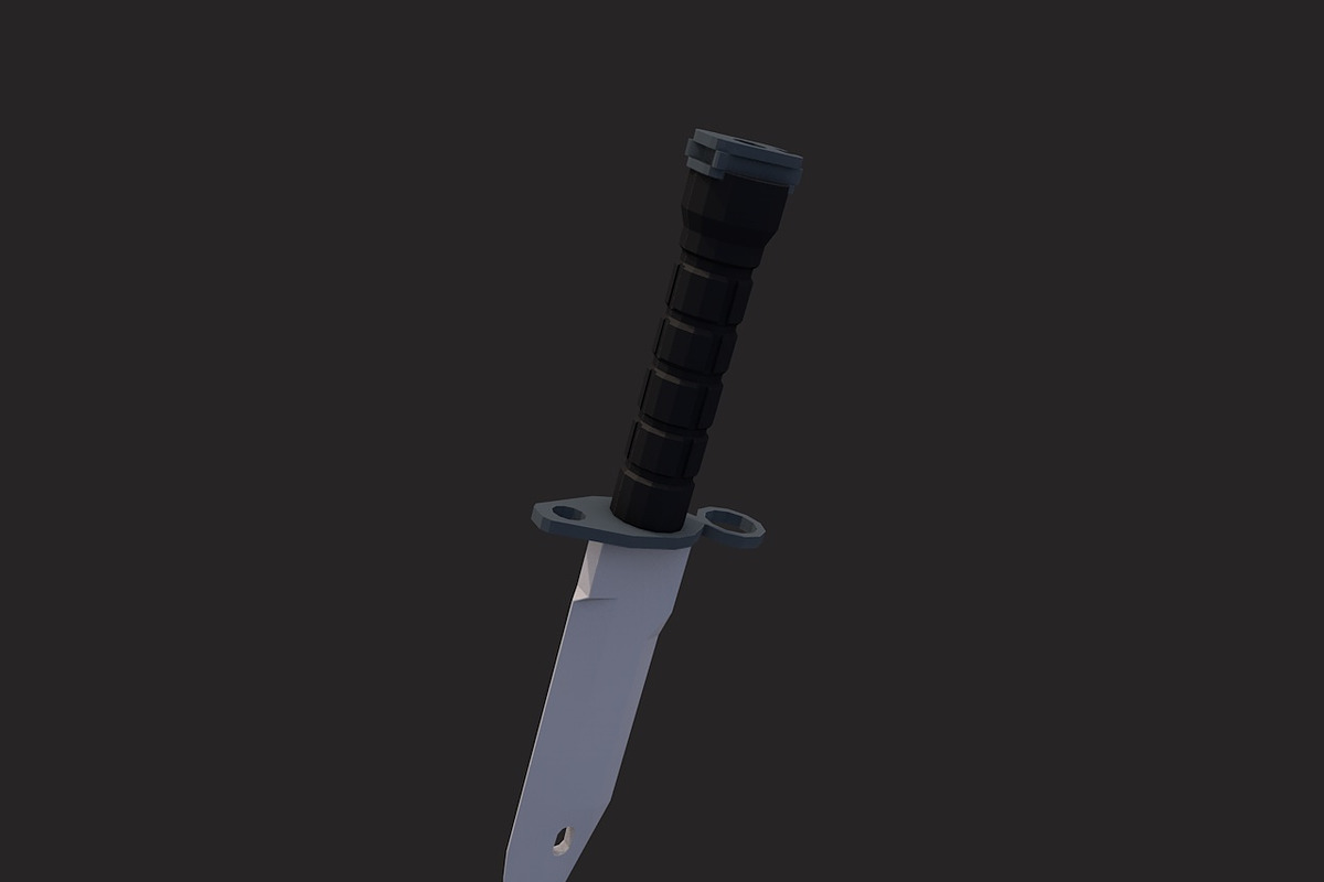 Low Poly Combat Knives Pack, an Object 3D Model by CreativeeArt (Photo 12 of 25)