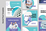 Medical Healthcare Social Media Post, a Social Media Template by Rahardi Creative (Thumbnail 6 of 6)
