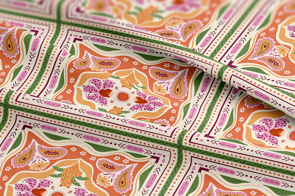 Tropical tile patterns, a Pattern Graphic by Tani Kuzminka (Photo 8 of 27)