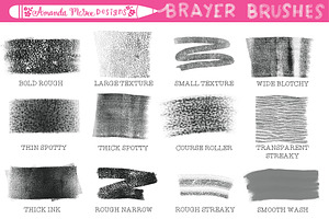 Procreate Brayer Brushes And Stamps