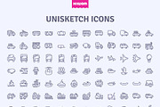 3000 Unisketch icons, an Outline Icon by Icojam store (Thumbnail 4 of 12)