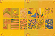 70s vector groovy boho posters, a Texture Illustration by okchizh (Thumbnail 3 of 6)