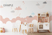 Kids Frames & Wall Mockup Bundle - 6, a Print Template by Yuri-U (Thumbnail 15 of 28)