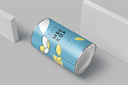 Tin Can Mockup, a Product Mockup by megostudi0 (Thumbnail 4 of 6)