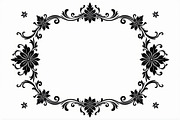 Decorative Frame Vector Bundle, an Illustration by yasushie (Thumbnail 7 of 9)