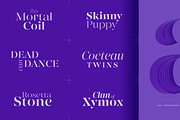 Gabriela Stencil, a Serif Font by Lechuga Type (Thumbnail 11 of 15)