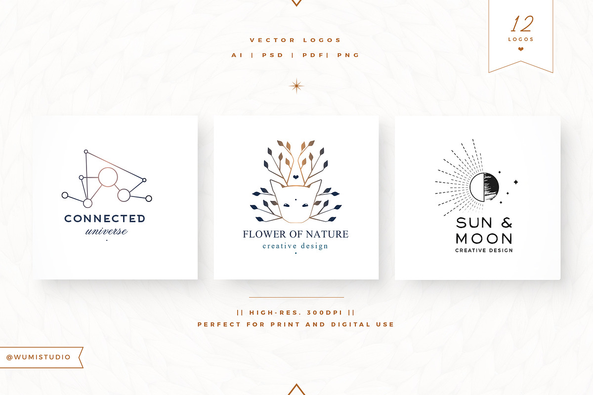 BUNDLE - Nature Logos, a Branding & Logo Template by Wumi Studio (Photo 4 of 8)