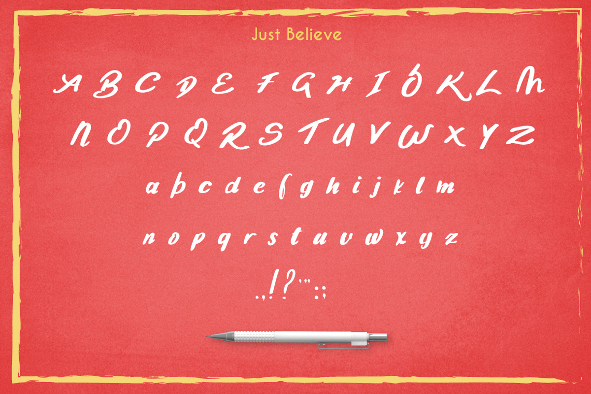 Just Believe - two styles preview 5