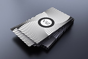 Modern Black And White Business Card, a Business Card Template by Marvel (Thumbnail 3 of 4)
