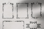Floral Vintage Ornate Frames, an Object Graphic by Anastasy_helter (Thumbnail 11 of 19)