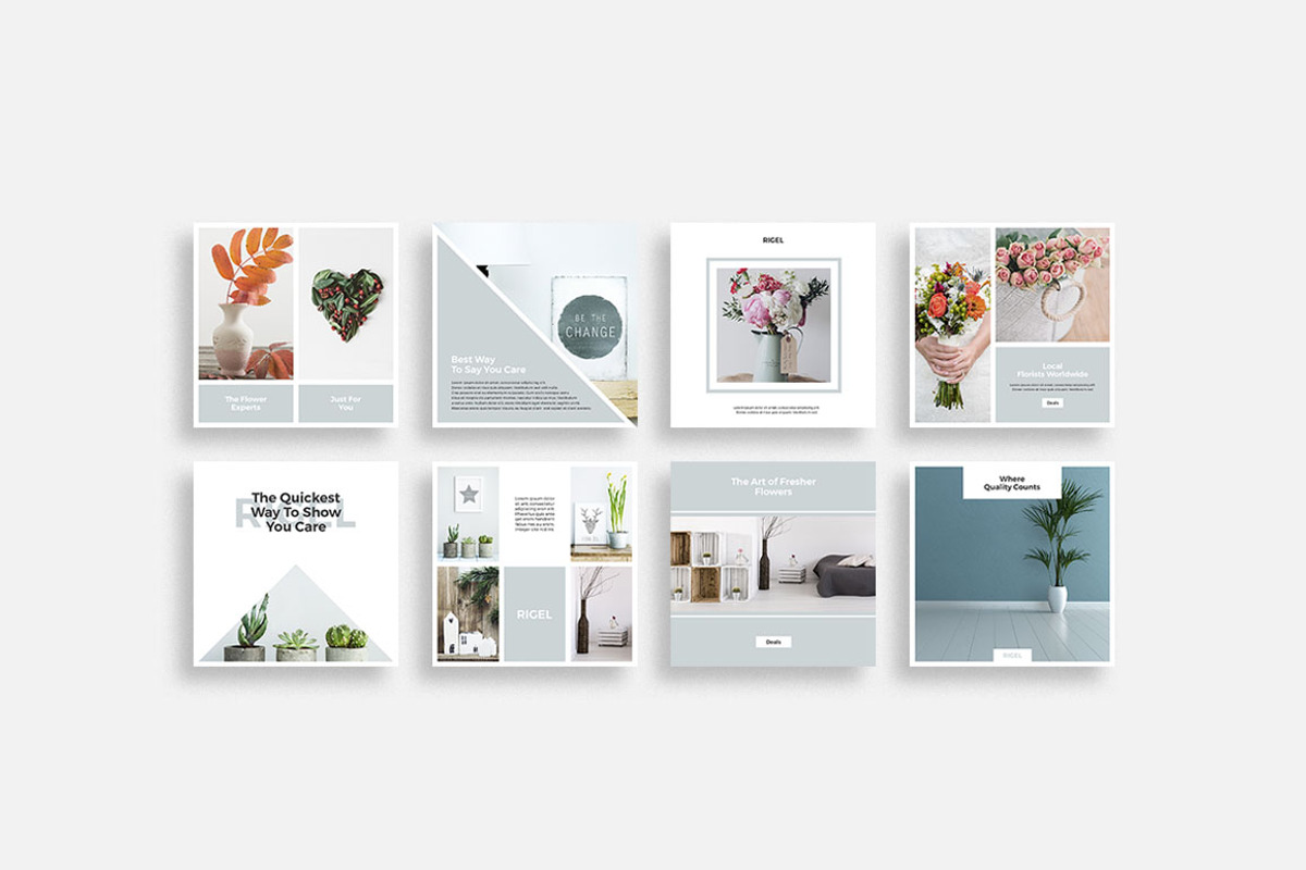 Rigel Social Media Pack, a Social Media Template by SlideStation (Photo 5 of 10)