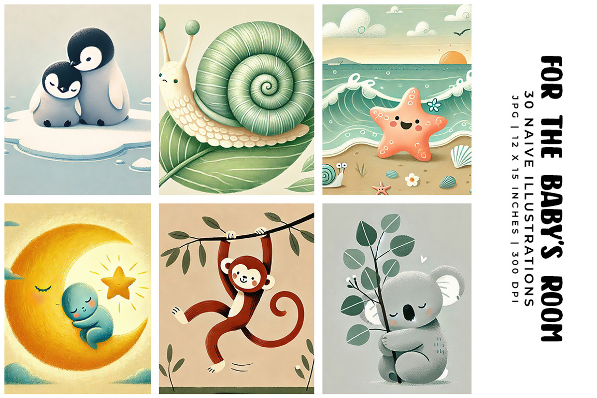 For the Baby's Room, a Decorative Illustration by Digital Art Creations (Photo 4 of 10)