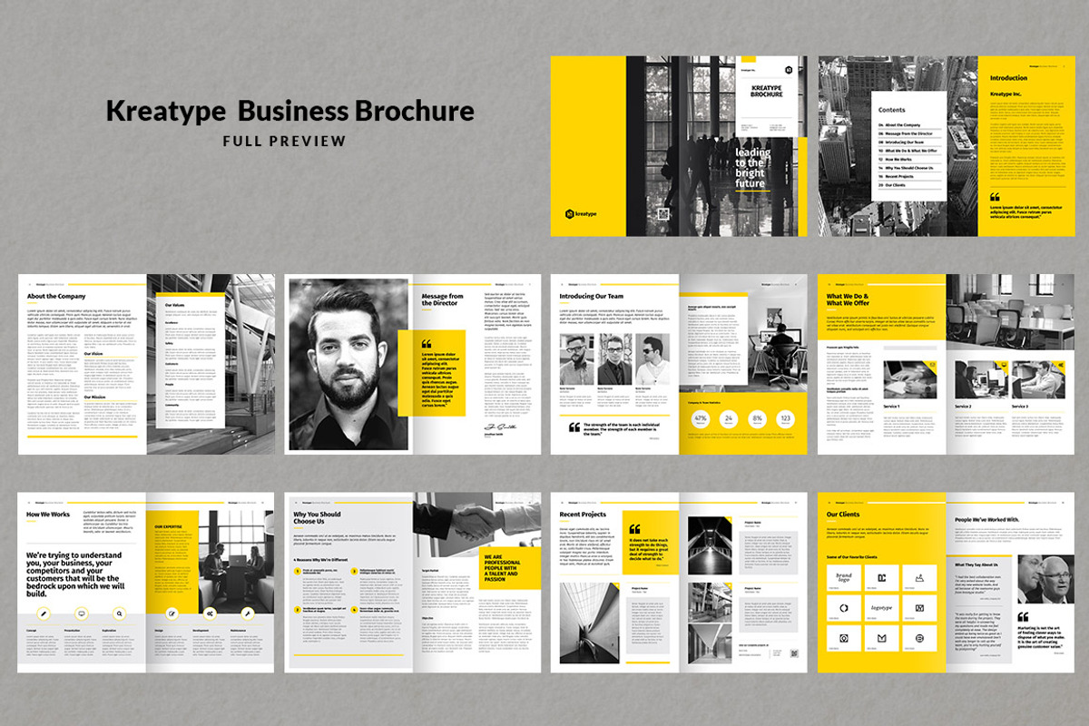 Kreatype Brochure, a Brochure Template by Kreatype Studio (Photo 8 of 8)