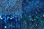 Blue Dripping Glitter Patterns, a Pattern Graphic by PrintablesByFranklyn (Thumbnail 2 of 6)