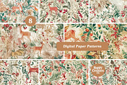 Fauna and Flora Digital Papers, a Pattern Graphic by Happy Creators Co. (Thumbnail 5 of 7)
