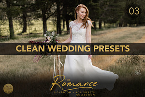 Clean Wedding LR ACR Presets