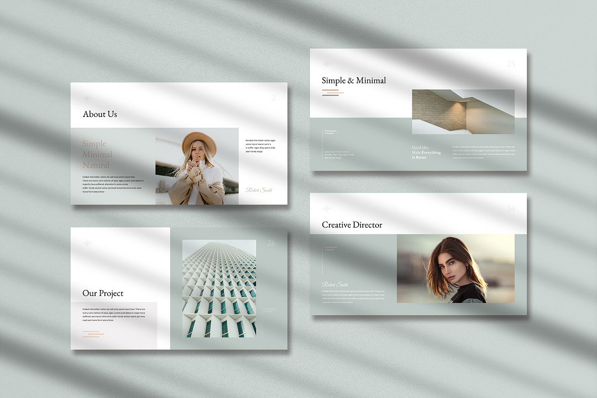 Neutral Presentation Template, a Presentation Template by Pradaxa (Photo 8 of 12)