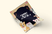 Funny Dogs – Watercolor Illustration, an Animal Illustration by CreativeValuation (Thumbnail 9 of 12)