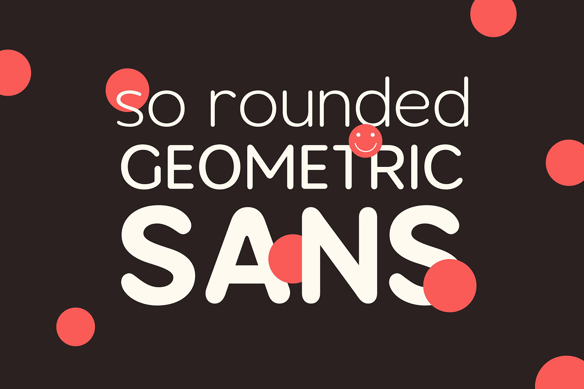 Gomenasans Geometric Rounded Sans, a Sans Serif Font by Glowtype (Photo 3 of 12)
