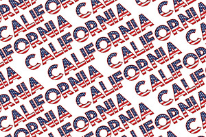 UNITED - STARS & STRIPES COLOR FONT