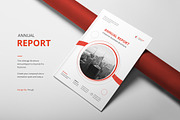 Annual Report A4 & Us Letter, a Brochure Template by Pro-Gh (Thumbnail 1 of 11)
