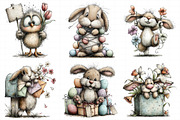 Whimsical Easter Clipart, an Illustration by Daily.Designs (Thumbnail 5 of 7)
