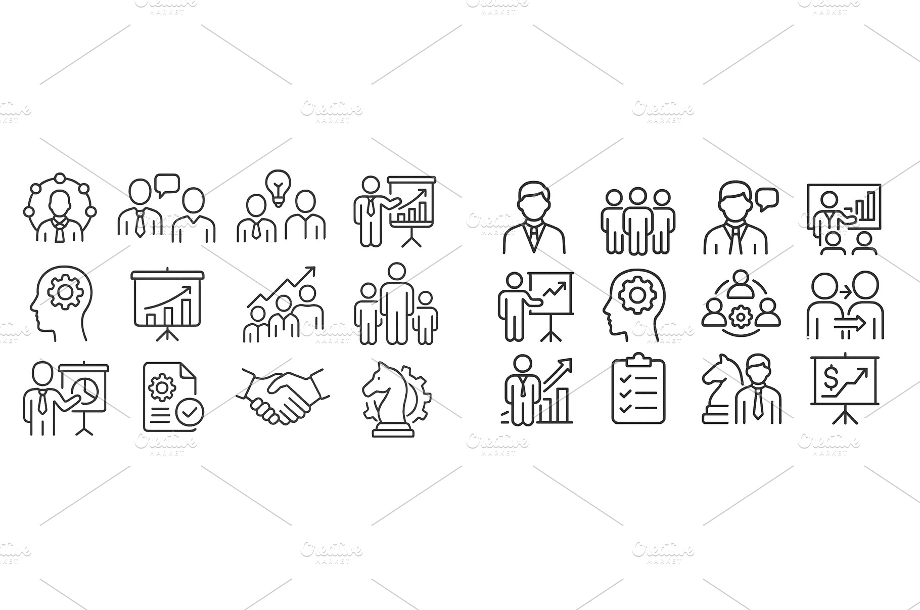 Business concepts and teamwork, a Business Photo by ZinetroN